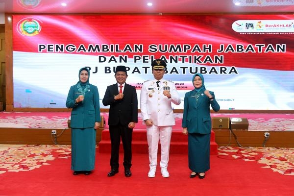 Lantik Pj Bupati Batubara, Pj Gubernur Sumut Sampaikan Delapan Arahan Presiden RI